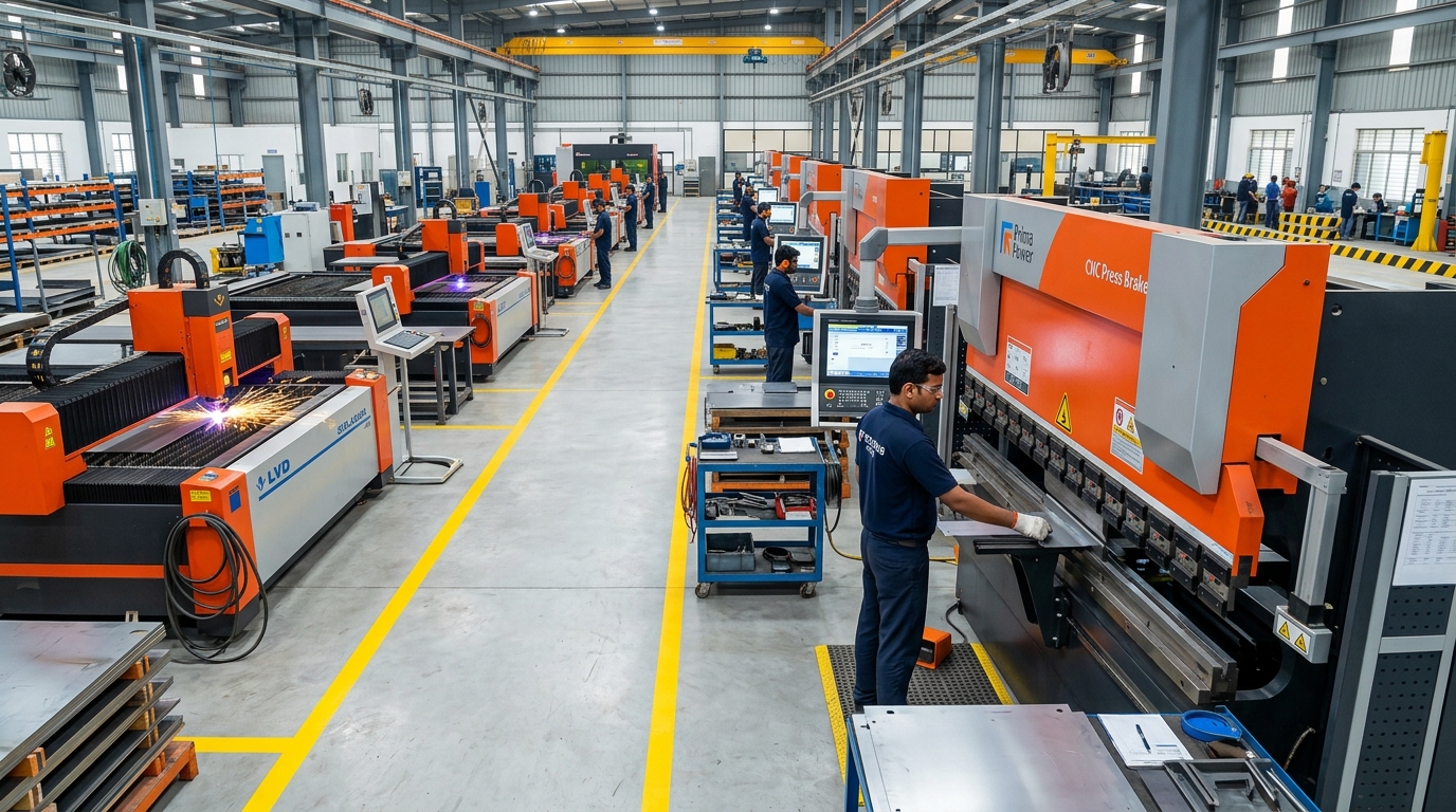 Rutvik Production Facility Floor